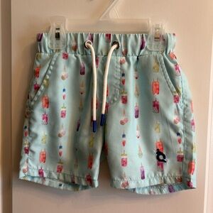 BlueQuail Co. Popsicle Swim Trunk 3T NWT
